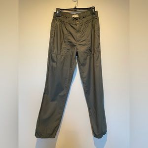 Lou & Gray for Loft, Army Green Women's Pants, Size Small